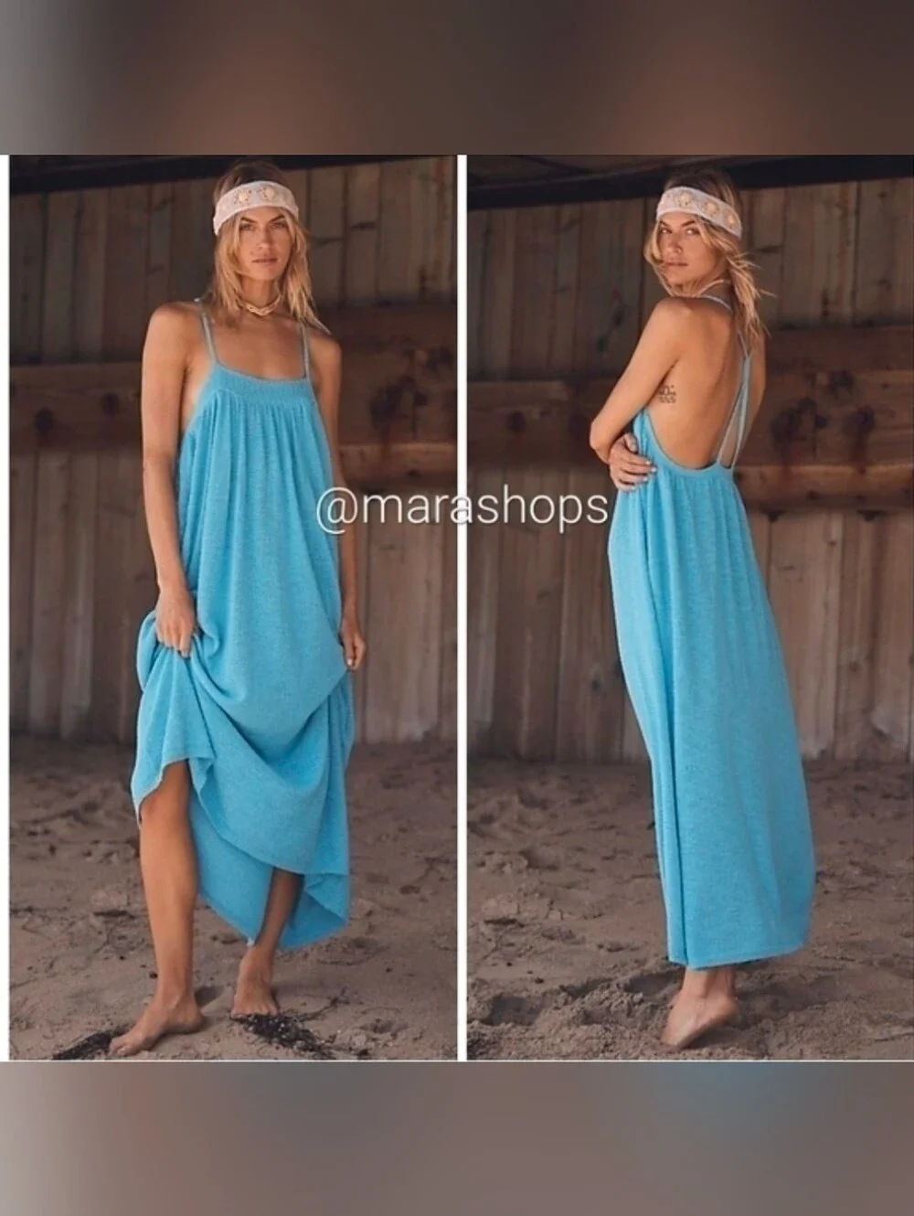 Free People Under The Stars Sweater Midi Dress